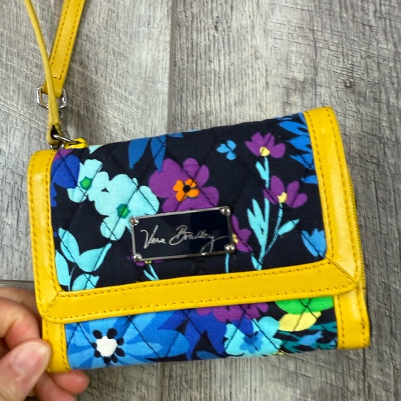 Vera Bradley Navy Anniversary Wristlet Wallet - Picture 2 of 11